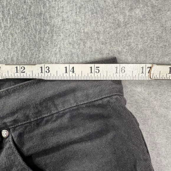 Vintage Anchor Blue Jeans Mens Loose skater Gray Jeans 33x30 fits 32x30* - Picture 15 of 16